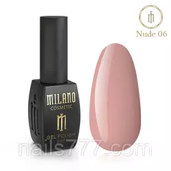 Гель Лак Milano Nude Collection 8 мл, №06
