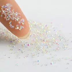 Кристаллы пикси для дизайна ногтей