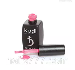 Гель лак Kodi  №100P, насыщенный розовато-коралловый