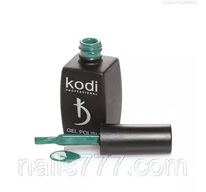 Гель лак Kodi  №70AQ, хвойно-зеленый