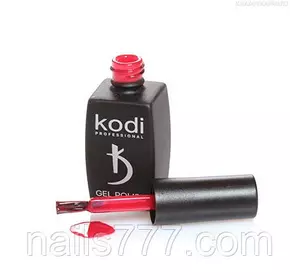 Гель лак Kodi  №90R,клубнично-красный