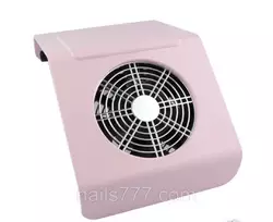 Мощный легкий пылесборник для ногтей 30 Вт, розовая