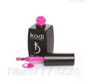 Гель лак Kodi  №10BR,ярко-розовый