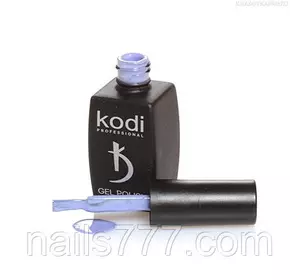 Гель лак Kodi  №160B,бледный сине-сиреневый