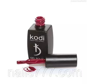 Гель лак Kodi  №40WN, красно-пурпурный
