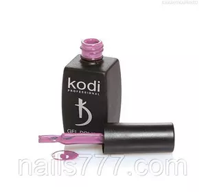 Гель лак Kodi  № 60V, пастельный бордово-фиолетовый