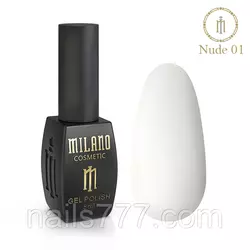 Гель Лак Milano Nude Collection 8 мл, №01