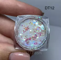 Декор для дизайна ногтей DT12