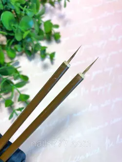 Кисть бамбуковая для рисования и дизайна ногтей