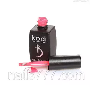 Гель лак Kodi  №40BR, яркий кораллово-розовый