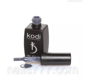Гель лак Kodi  №80BW, темно-серый с фиолетовым оттенком