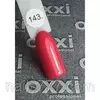 Гель лак Oxxi №143 (светлый красный с микроблеском) 8мл