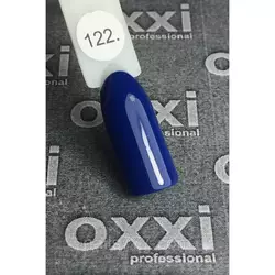 Гель лак Oxxi №122 (синий, эмаль) 8мл