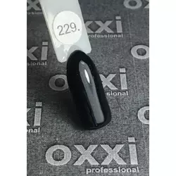 Гель лак Oxxi №229 (темно-синий с микроблеском) 8мл
