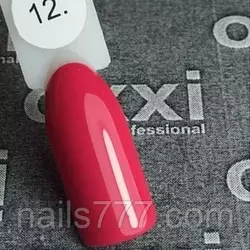 Гель лак Oxxi №012 (малиновый, эмаль) 8мл