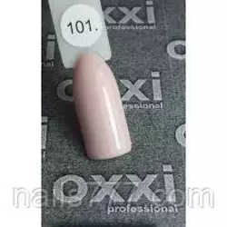 Гель лак Oxxi №101 (нежно розовый, эмаль) 8мл